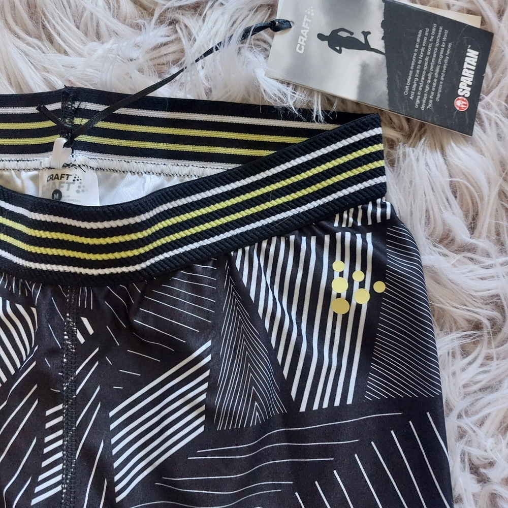 *NEW* Craft OCR Spartan Race Geometric Fitness Leggings - Picture 3 of 7